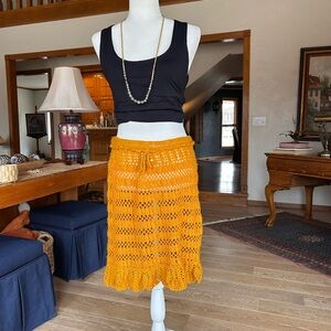 ✨ Handmade Boho Crochet Skirt | Festival • Concert • Cottagecore ✨